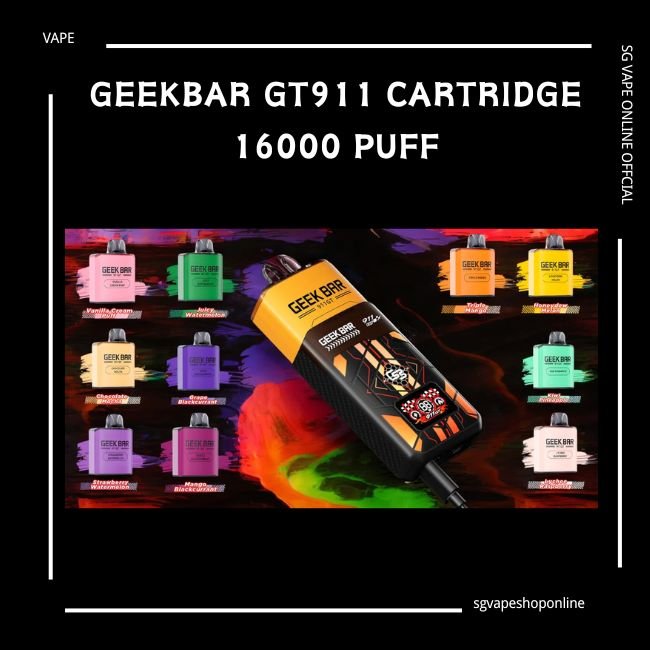 Geekbar GT911 16000 Puff Cartridge Only