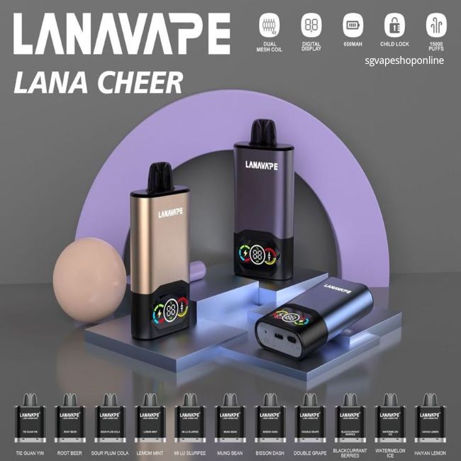 Lana Cheers 15000 puffs disposable - Singapore