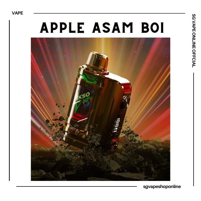 akso-supa-9500-puff-apple-asam-boi-disposable-vape-shop-singapore