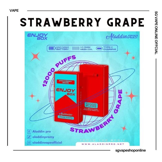 aladdin-enjoy-box-12000-puff-strawberry-grape-disposable-vape-shop-singapore