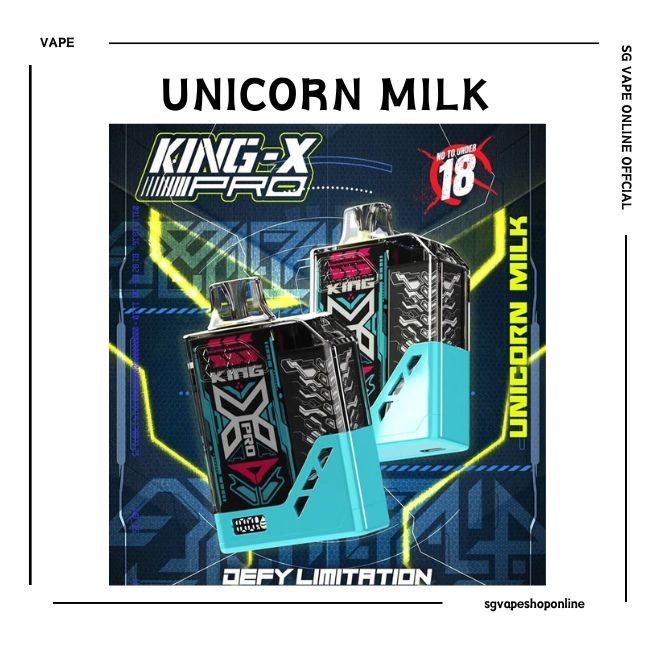 king-x-pro-12000-puff-unicorn-milk-disposable-vape-shop-singapore