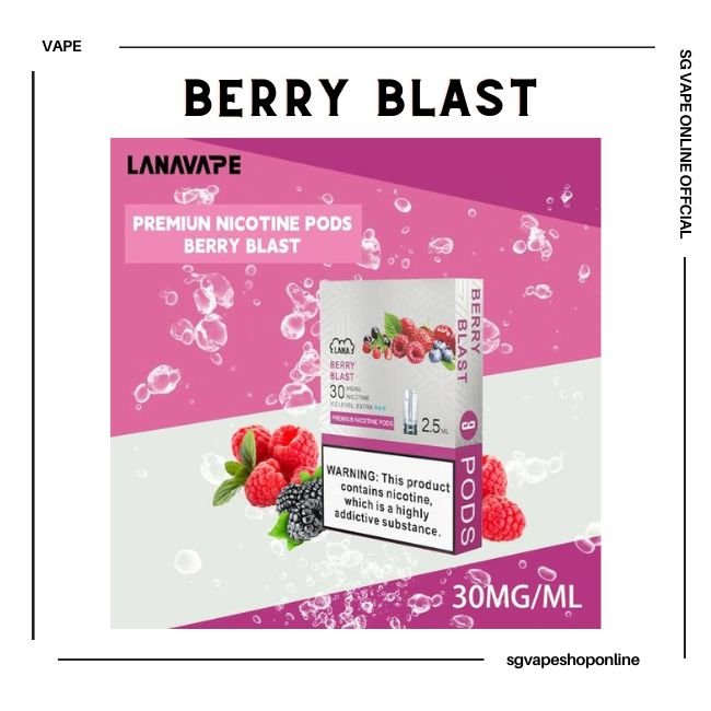 Lana pod - Berry Blast (SG Vape Online Shop Singapore)