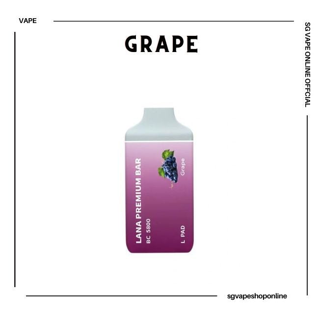 lana-premium-bar-5800-puff-grape-disposable-vape-shop-singapore