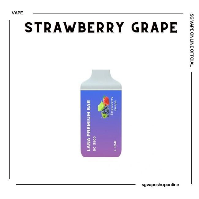 lana-premium-bar-5800-puff-strawberry-grape-disposable-vape-shop-singapore