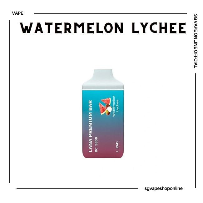 lana-premium-bar-5800-puff-watermelon-lychee-disposable-vape-shop-singapore