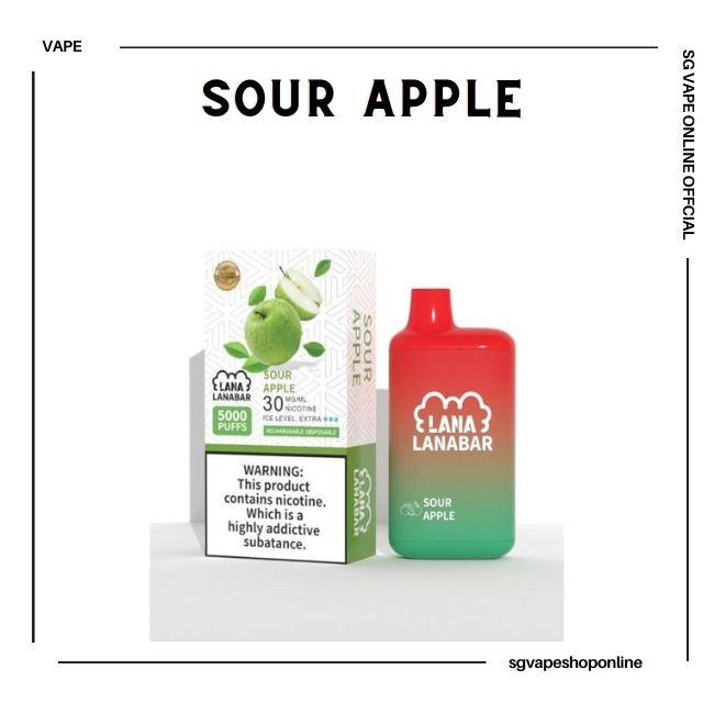lanabar-5000-puff-sour-apple-disposable-vape-shop-singapore