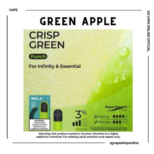 relx-infinity-pod-green-apple-vape-shop-singapore