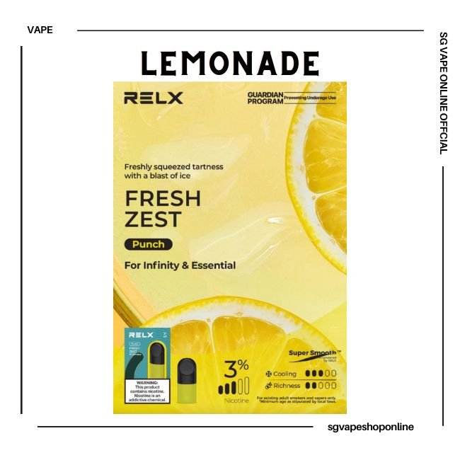 relx-infinity-pod-lemonade-vape-shop-singapore