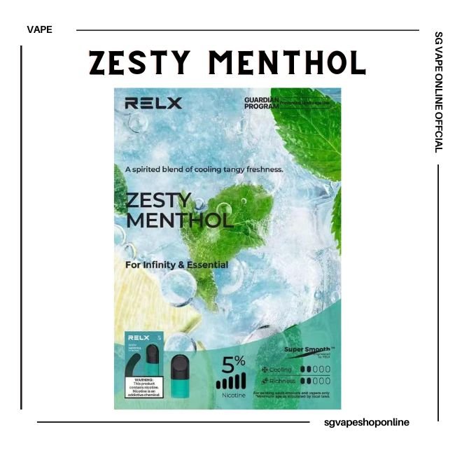 relx-infinity-pod-zesty-menthol-vape-shop-singapore