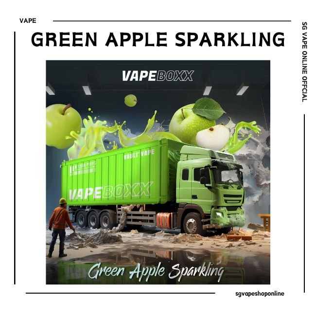 vapeboxx-12000-puff-green-apple-sparkling-disposable-vape-shop-singapore