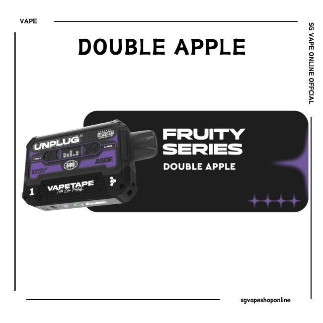 vapetape-unplug-12000-puff-double-apple-vape-shop-singapore