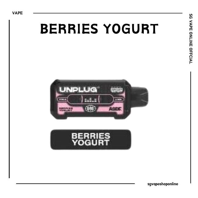 Vapetape Unplug refilled cartridge - Berries & Yogurt (SG Vape Online Shop Singapore)